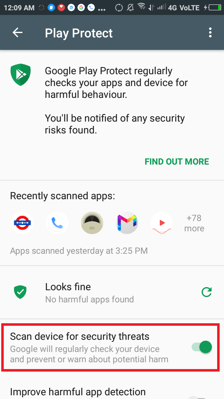 google play protect Novawing